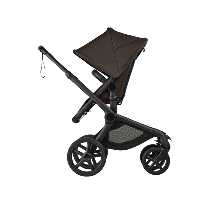 Shop Bugaboo Fox 5 Renew 2-in-1 Stroller, 2026, Black Frame, Cocoa Brown at GoodBuy Gear