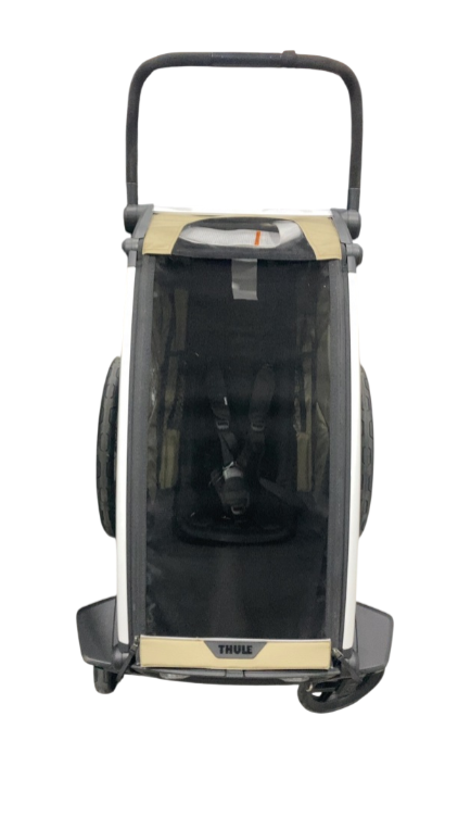 Shop Thule Chariot Cross Bike Trailer Stroller 1 Seat, 2024, Faded Khaki at GoodBuy Gear