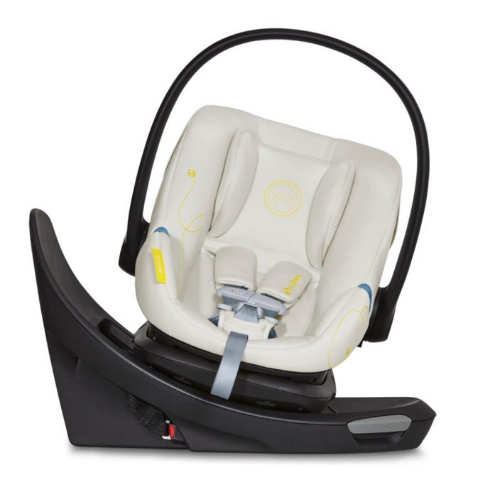 Shop Cybex Aton G Swivel SensorSafe Rotating Infant Car Seat, Seashell Beige, 2024 at GoodBuy Gear