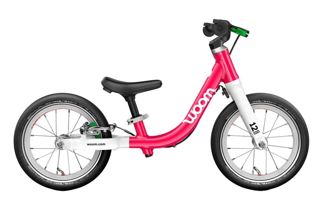Shop Woom GO 1 Balance Bike, Hot Pink at GoodBuy Gear