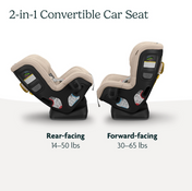 Shop UPPAbaby Rove Convertible Car Seat, 2025, Kavneer (Almond Mélange) at GoodBuy Gear