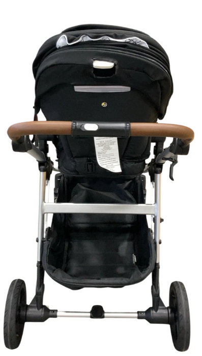 Shop Mockingbird Single to Double 2.0 Stroller, Black, Windowpane, Silver With Penny Leather, 2025 at GoodBuy Gear