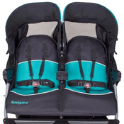 Shop Baby Trend Navigator Double Jogger Stroller, 2022, Regular, Tropic at GoodBuy Gear
