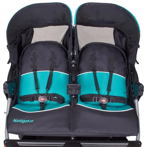 Shop Baby Trend Navigator Double Jogger Stroller, 2022, Regular, Tropic at GoodBuy Gear
