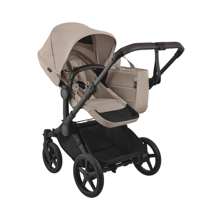 Shop Bugaboo Donkey 6 2-in-1 Stroller, 2025, Black Frame, Desert Taupe Melange, Desert taupe melange at GoodBuy Gear