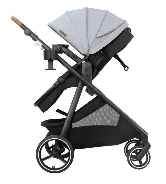 Shop Evenflo Shyft Intuiti+ Stroller, Quartz, 2025, Green & Gentle Fabric at GoodBuy Gear