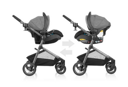 Shop Evenflo Pivot Vizor Travel System, 2024, Chasse Black at GoodBuy Gear