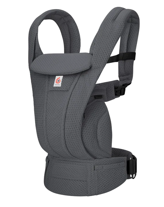 Shop Ergobaby Omni Deluxe Baby Carrier, Graphite Grey, Mesh at GoodBuy Gear