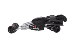 Shop Delta Children LX Side by Side Tandem Umbrella Stroller, 2025, Grey & Red at GoodBuy Gear