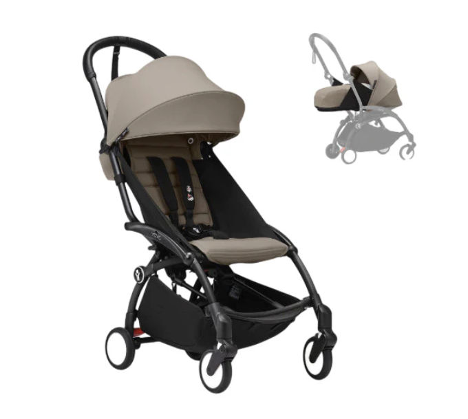 Shop Stokke YOYO3 Stroller from Newborn, 2025, Taupe at GoodBuy Gear
