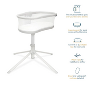 Shop Halo Bassinest Swivel Sleeper 3.0, Grey at GoodBuy Gear