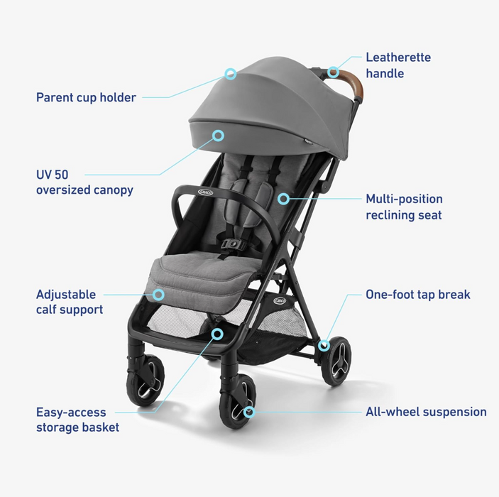 Graco Ready2Jet Stroller, 2026, Kingston