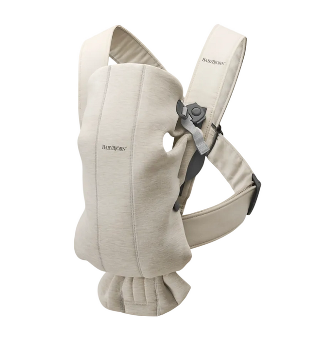 Shop BabyBjorn Baby Carrier Mini, Light Beige 3D Jersey at GoodBuy Gear