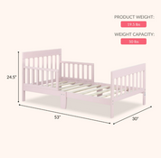 Shop Dream On Me Finn Toddler Bed, Pink at GoodBuy Gear