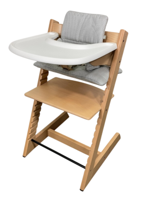 Stokke Tripp Trapp Complete High Chair, Natural, Natural 2.0, Nordic Grey