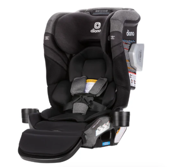 Diono Radian 3RXT SafePlus Car Seat, 2024, Black Storm