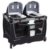 Shop Baby Trend Retreat Twins Nursery Center, Quarry at GoodBuy Gear