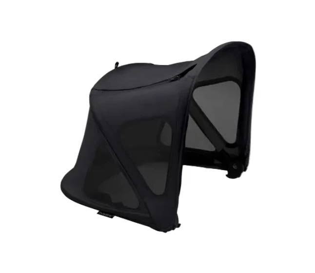 Bugaboo Breezy Sun Canopy, Fox/Fox Cub/Cameleon/Lynx, Midnight Black