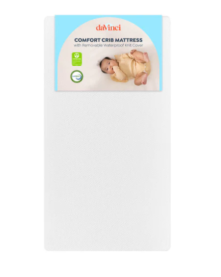 DaVinci Comfort Crib Mattress, White