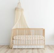 Shop Crane Baby Boho Crib Canopy, Beige Macrame at GoodBuy Gear