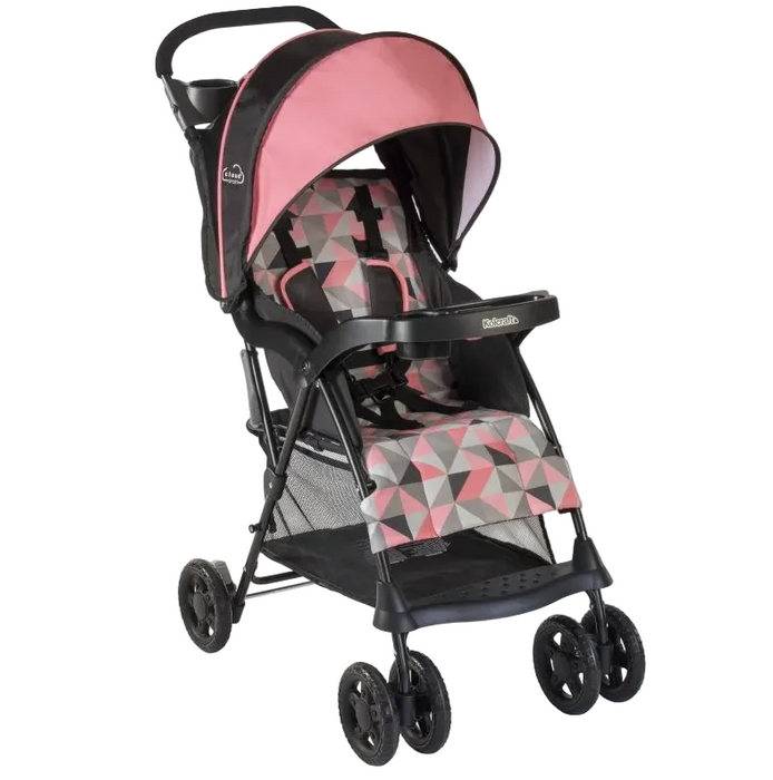 Kolcraft Cloud Sport Stroller, 2025, Triangles Coral
