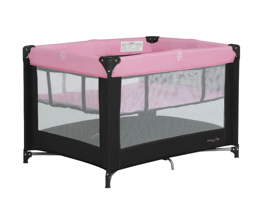Shop Dream On Me Zazzy Portable Playard with Bassinet, Pink at GoodBuy Gear