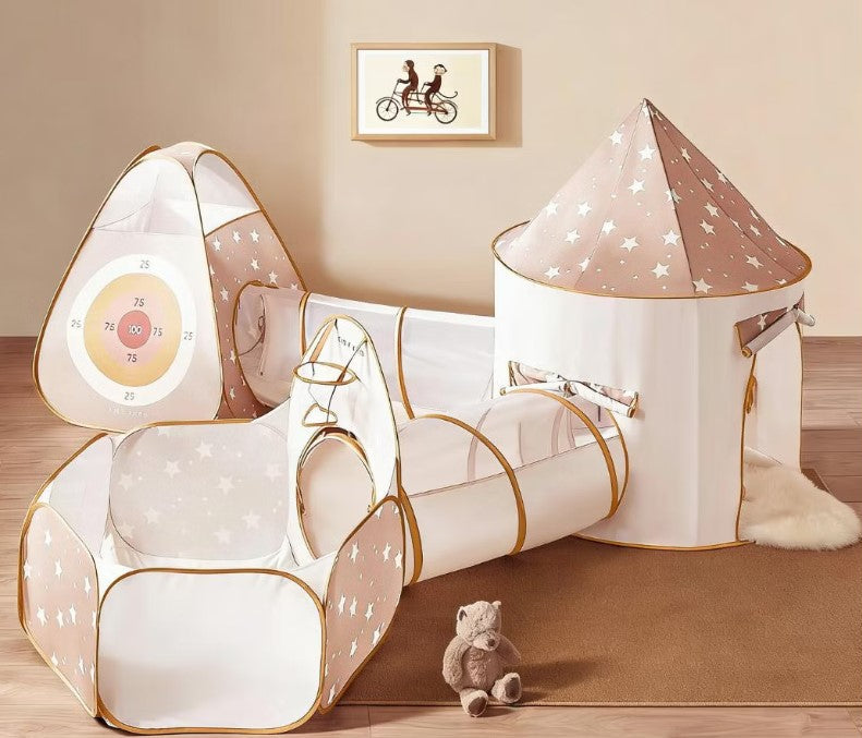 Shop Tiny Land Discovery 5-in-1 Play Tunnel, Without Balls at GoodBuy Gear
