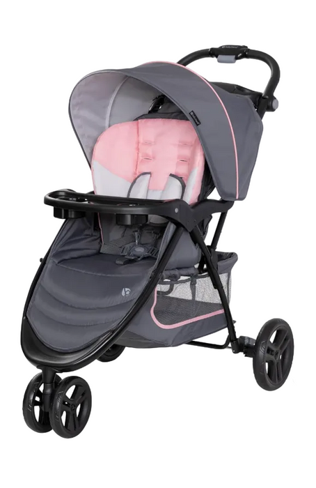 Baby Trend EZ Ride Travel System Stroller, 2024, Dash Pink