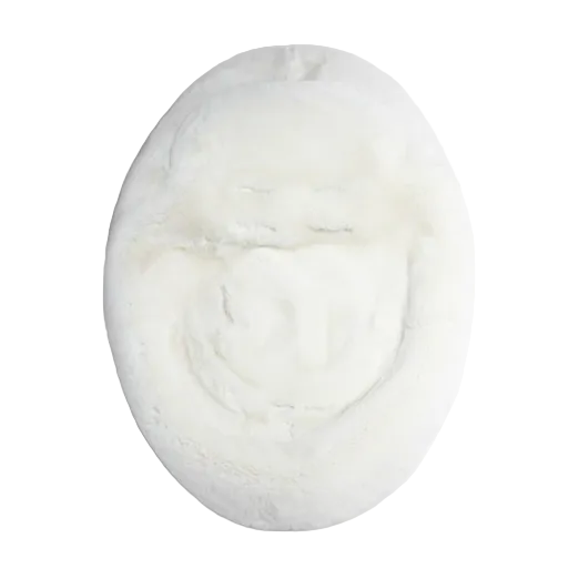 Munchkin Swing Premium Seat Cover, Faux Fur White