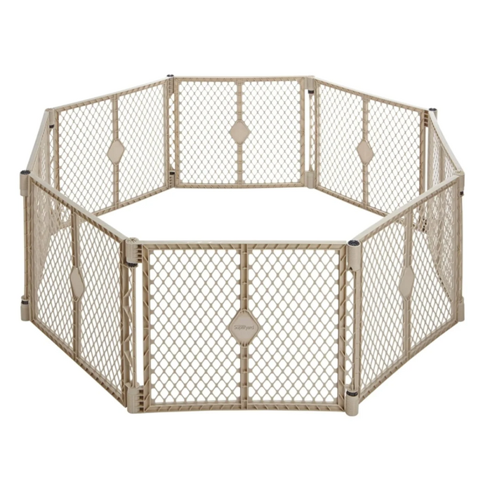 North States Superyard, 8 Panel, Sand