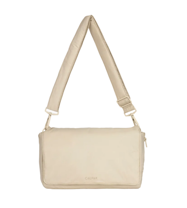 Calpak Convertible Stroller Caddy Crossbody, Oatmeal