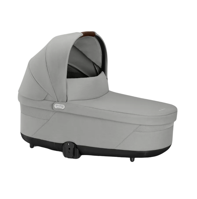 Shop Cybex Cot S Lux, Stone Grey at GoodBuy Gear