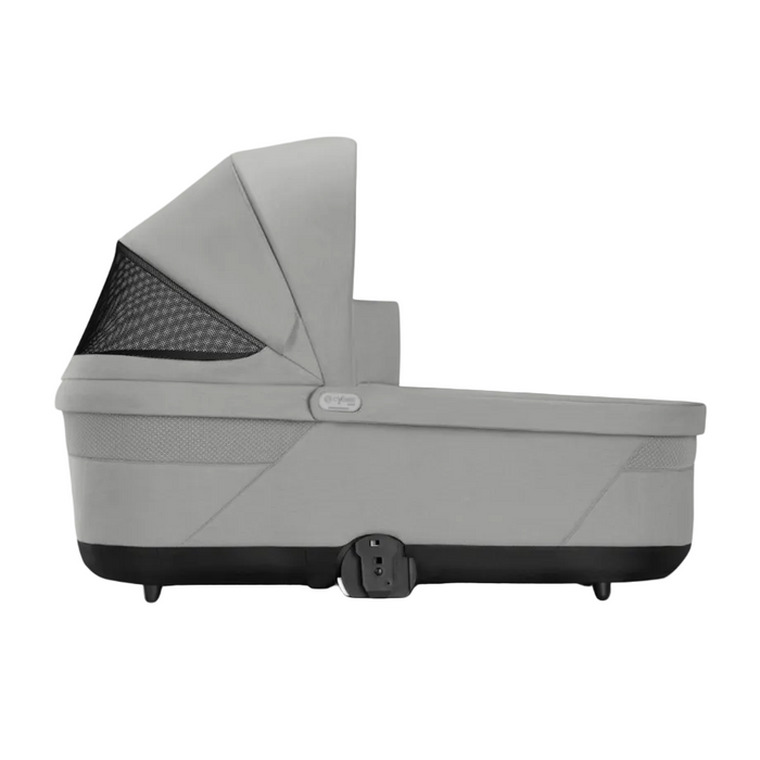 Shop Cybex Cot S Lux, Stone Grey at GoodBuy Gear