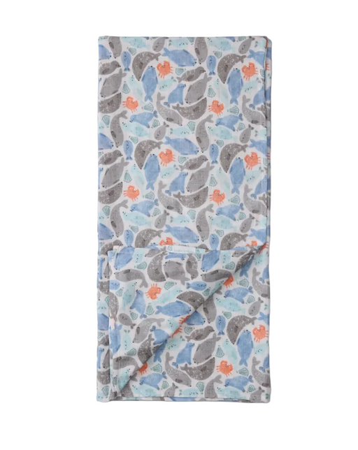 Shop LouLou Lollipop Swaddle, Silly Seals at GoodBuy Gear