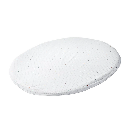 Shop Pehr Stokke Sleepi Mini Fitted Sheet, V2, Rainbow Dot at GoodBuy Gear