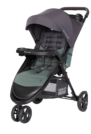 Baby Trend Sonar Cargo 3-Wheel Travel System Stroller, 2025, Desert Sage