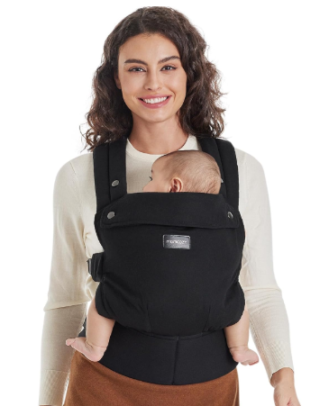 Shop Momcozy PureHug Baby Carrier, Black, Cotton at GoodBuy Gear