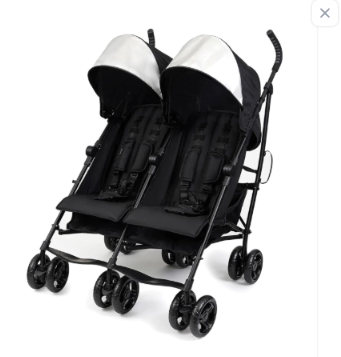 Shop Summer By Ingenuity 3Dlite Double Convenience Stroller, Black, Date unknown at GoodBuy Gear