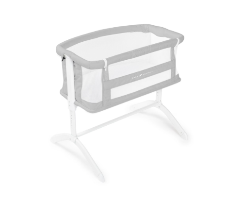 Baby Delight Serenity Bassinet and Bedside Sleeper, Pebble Grey