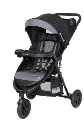Baby Trend Passport Seasons All-Terrain Stroller, 2023, Dash black