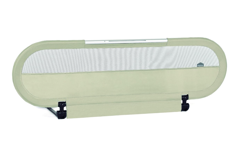 Babyhome Side Light Bed Rail, Sand
