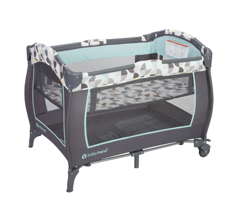 Baby Trend Trend-E Nursery Center Playard, Doodle Dots