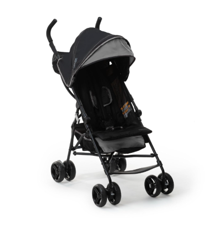 Summer By Ingenuity 3D Mini Stroller, Grey/Black, 2025