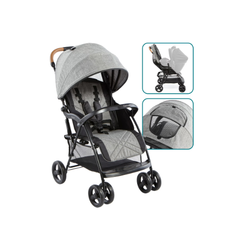 Contours Quick Lightweight Stroller, 2024, Smoke Gray