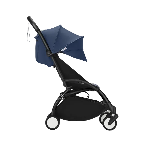 Stokke YOYO3 Complete Stroller, 2025, Air France Blue, Black