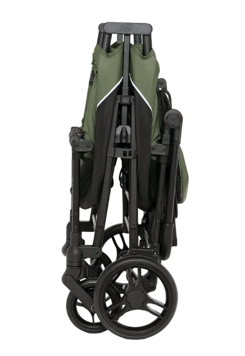Delta Children Jeep TurboGlyde Stroller Wagon, Black/Green, 2025