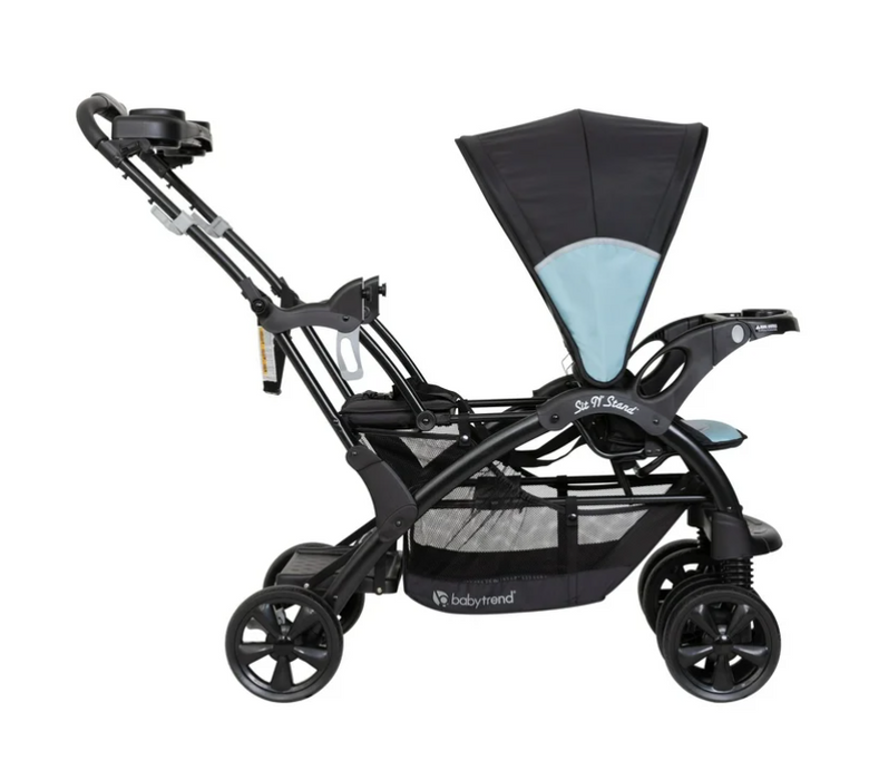 Baby Trend Sit N Stand Double Stroller, Desert Blue, 2025