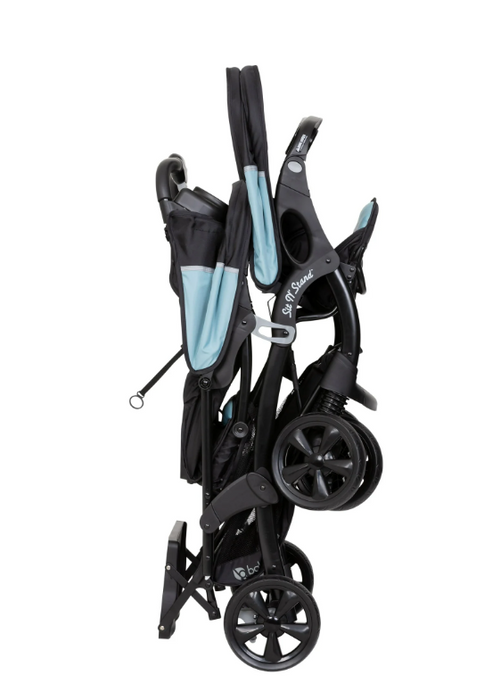 Baby Trend Sit N Stand Double Stroller, Desert Blue, 2025