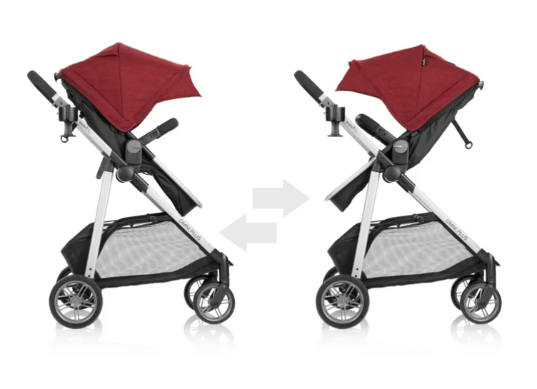 Evenflo Omni Plus Stroller, 2025, Hyperion Red