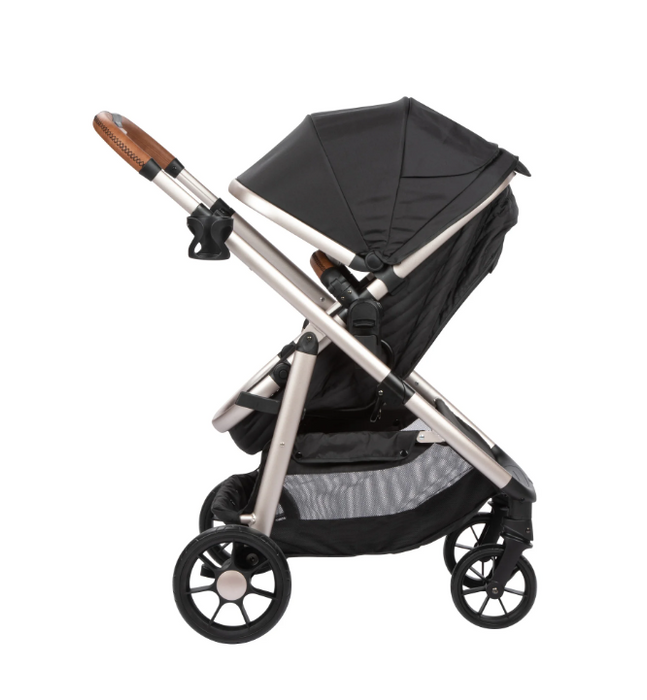Monbebe Lynx 6-in-1 Modular Travel System Stroller, 2025, Black & Gold